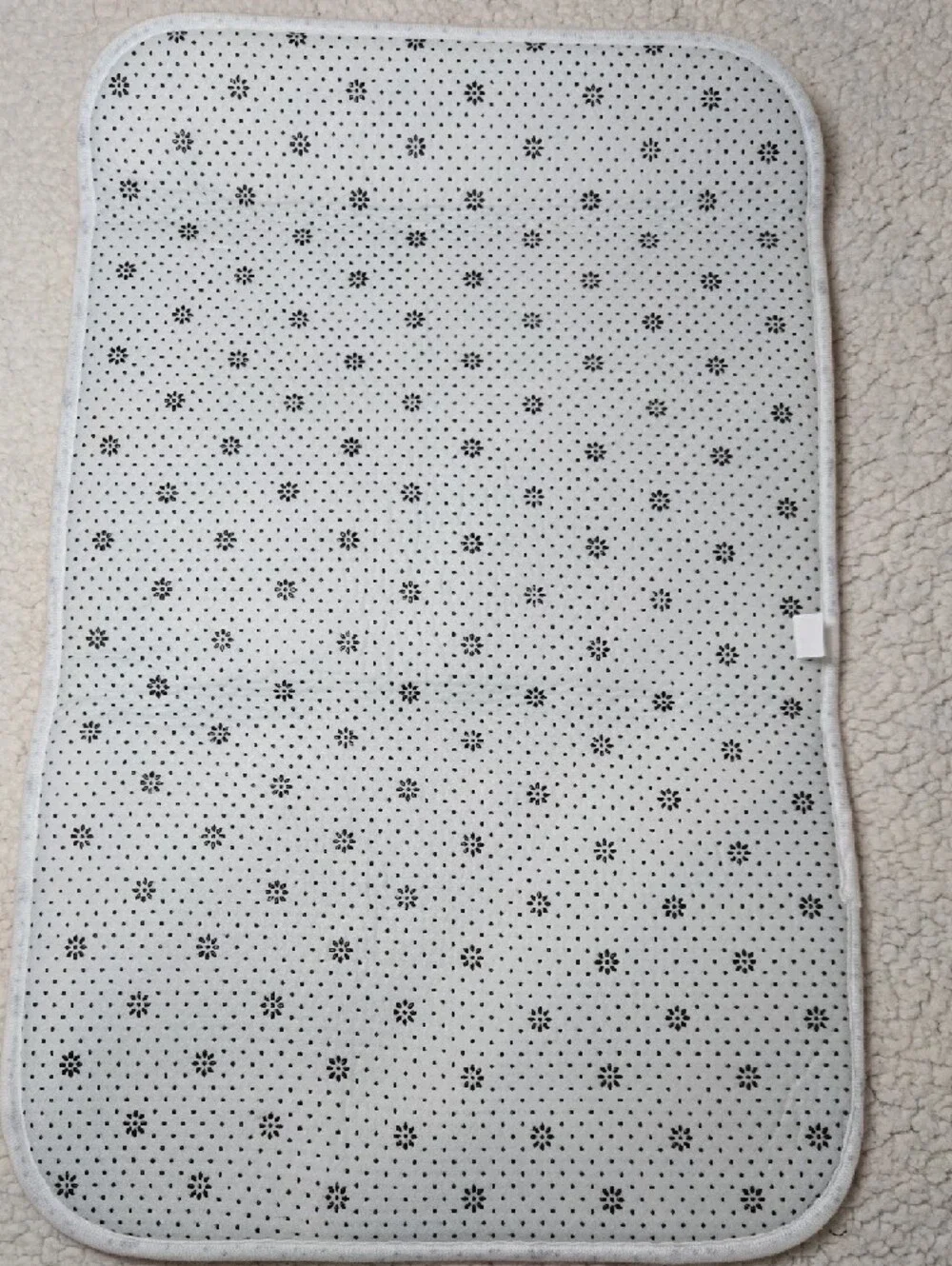 Heart Print Bath Mat - Red, Pink, White Hearts